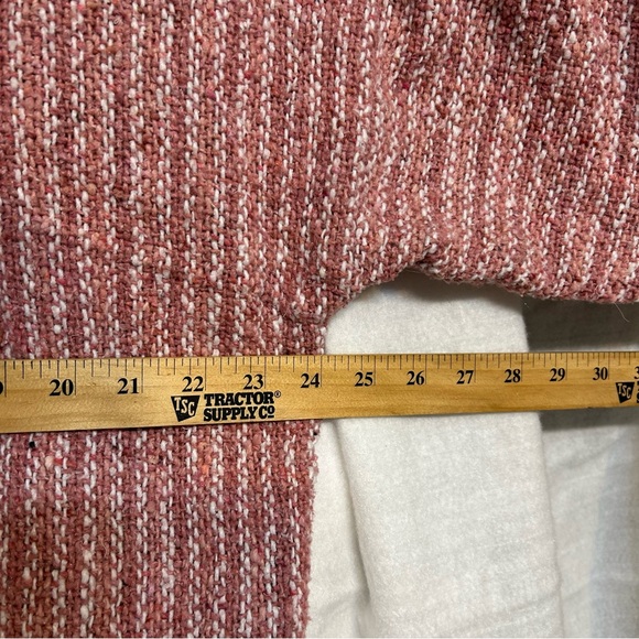 Pilotzi Oversized Boxy Mexican Hooded Poncho Women’s S Woven Multicolored - Picture 6 of 7